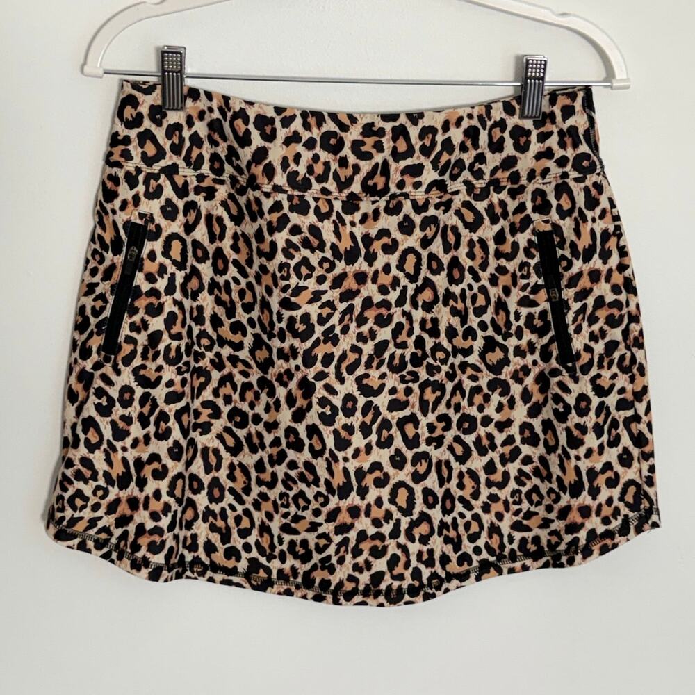 LouKeith‎ Leopard Print Women's Skort size large